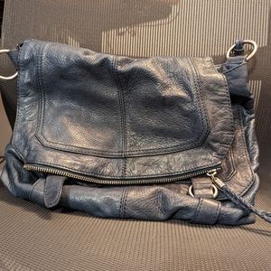 blue sak leather crossbody